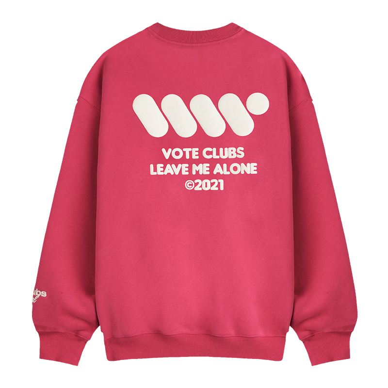 VOTE VVVVOTE Basic Crew Neck Sweatshirt
