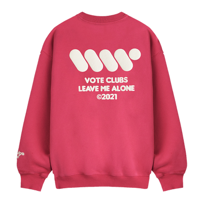 VOTE VVVVOTE Basic Crew Neck Sweatshirt