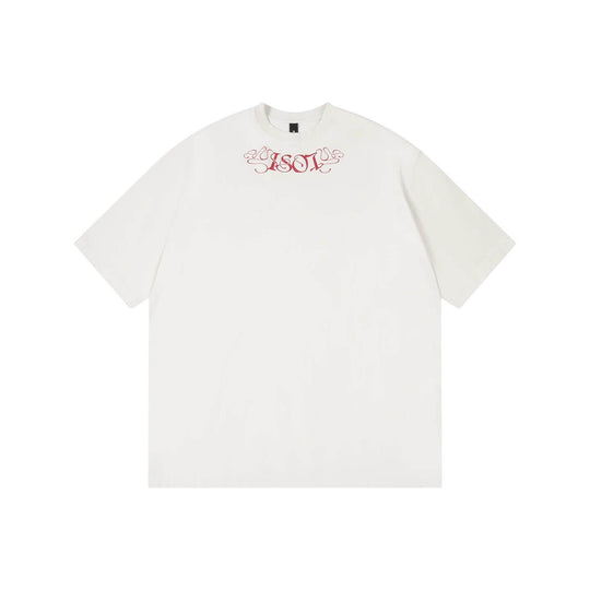 1807 Floral Message Logo 3D Print Distressed Short Sleeve Tee | Face 3 Face