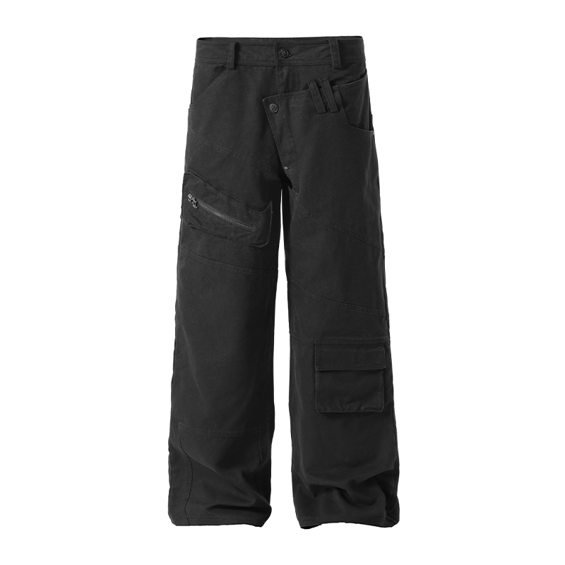 JHYQ Multi Pocket Canvas Work Pants