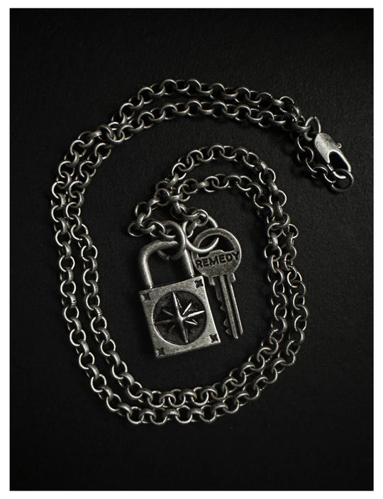 Remedy Key Lock Top Necklace | Face 3 Face