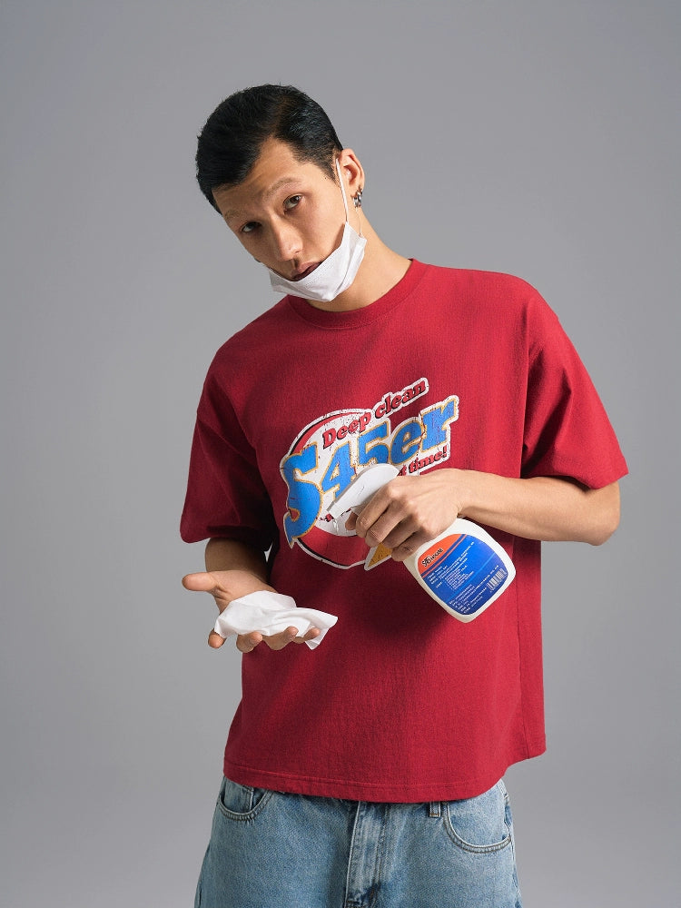 S45 Graffiti Vintage Print Tee | Face 3 Face