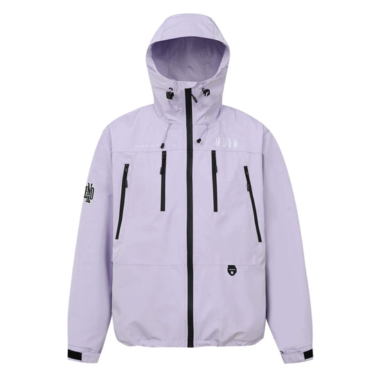 MEDM Basic Logo Embroidered Hardshell Jacket | Face 3 Face