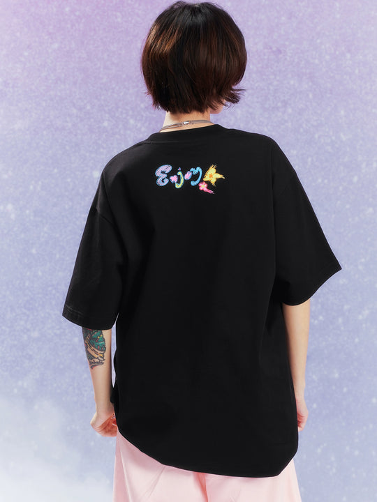 MEDM Graffiti Flower Print Tee | Face 3 Face