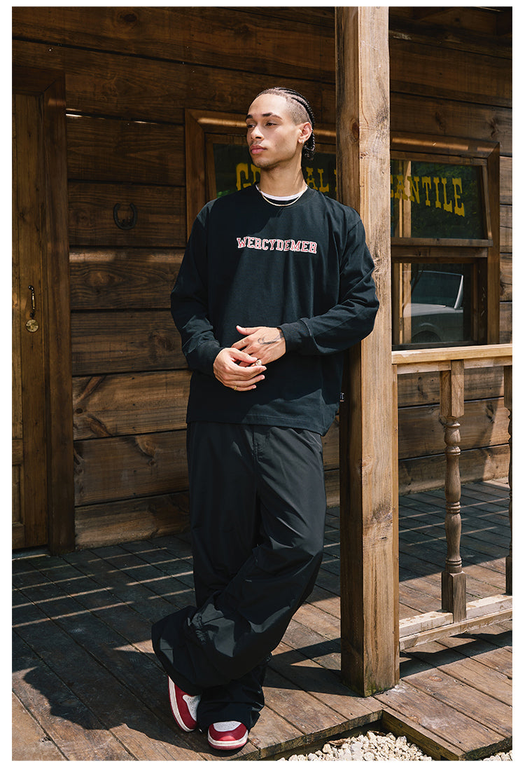 Remedy Crackle Print Long Sleeve Tee | Face 3 Face