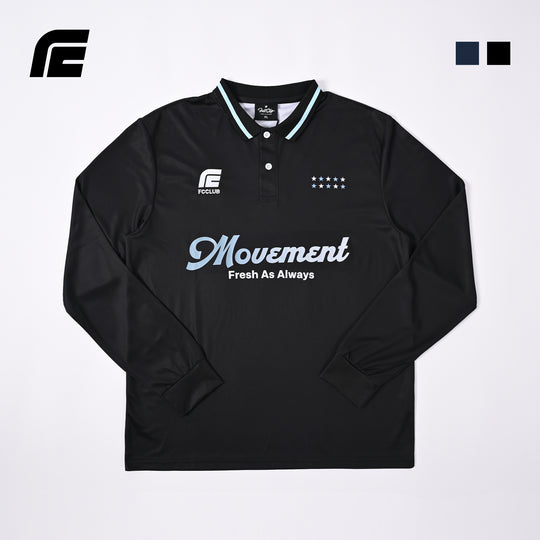 FCCLUB Long Sleeved Soccer Jersey Polo | Face 3 Face