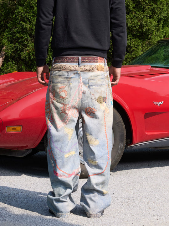 S45 3D Printed Baggy Jeans | Face 3 Face
