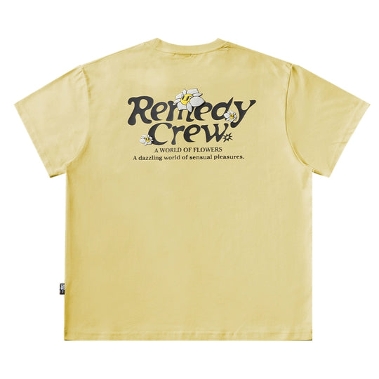 Remedy 3D Flower Logo Print Cool Touch Tee | Face 3 Face