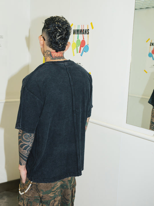 S45 War Horse Medal Curled Old Damage Tee | Face 3 Face