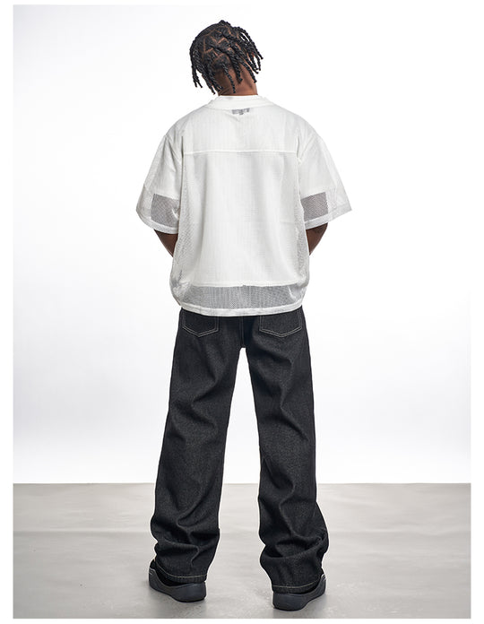 F3F Select 777 Numbering Printed Mesh Hockey Jersey Tee | Face 3 Face