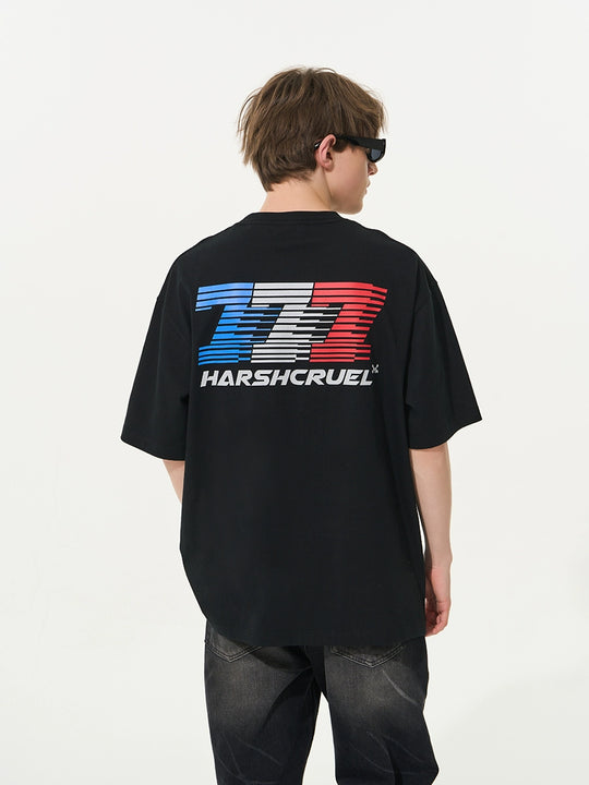 Harsh and Cruel Jackpot Logo Tee