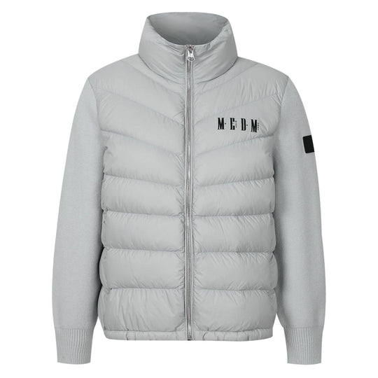 MEDM Shoulder Patchwork Lightweight Down Jacket | Face 3 Face