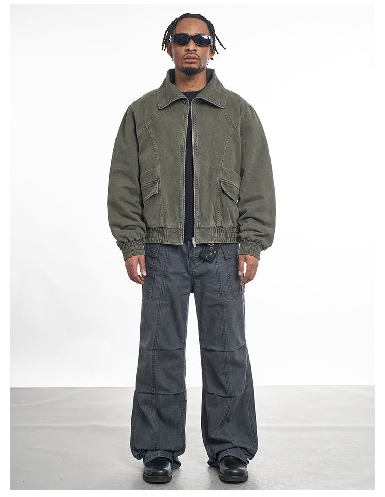 F3F Select Washed Work Short Jacket | Face 3 Face