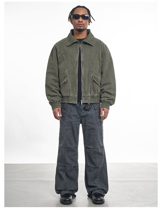 F3F Select Washed Work Short Jacket | Face 3 Face