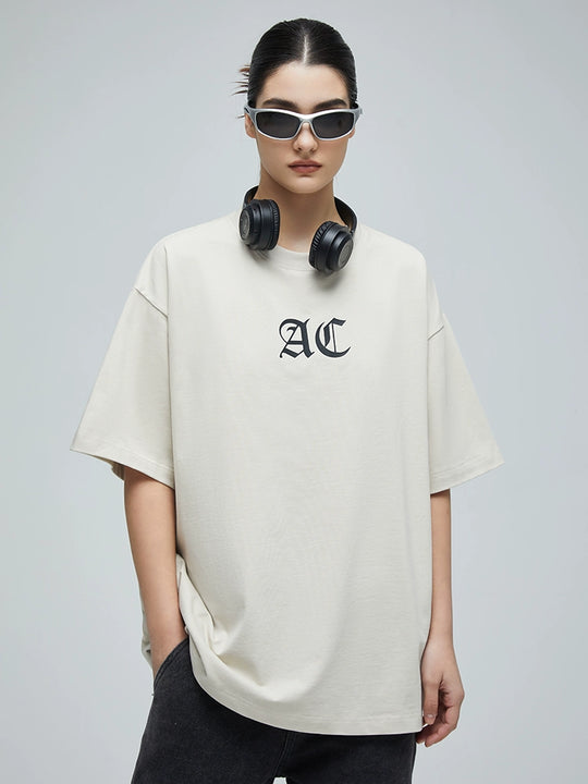 Graphic Tee | Achock Basic AC Logo Print Tee | Face 3 Face