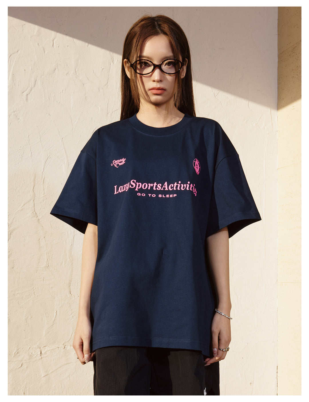 Remedy Letters and Patch Print Cool Touch Tee | Face 3 Face