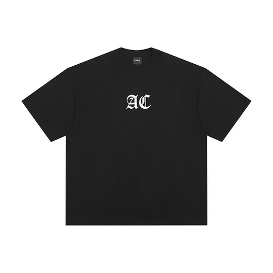 Graphic Tee | Achock Basic AC Logo Print Tee | Face 3 Face