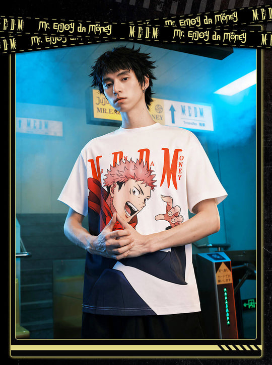 MEDM × Jujutsu Kaisen Shibuya Incident Arc Character Print Tee | Face 3 Face