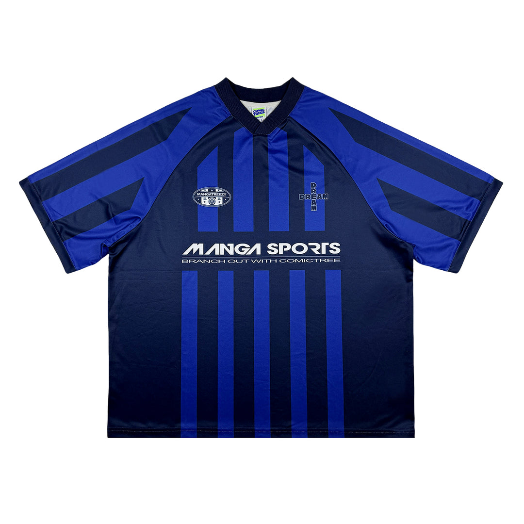 ComicTree C.t Striped V-Neck Soccer Jersey | Face 3 Face