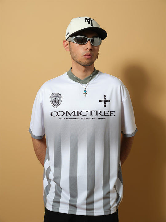 ComicTree C.t Gradient V-Neck Soccer Jersey | Face 3 Face