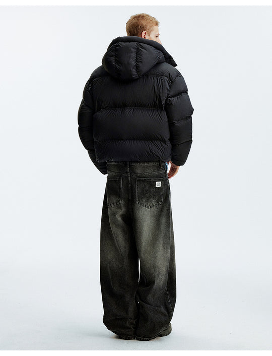 MEDM Ultralight High Gram Weight Hooded Down Jacket | Face 3 Face