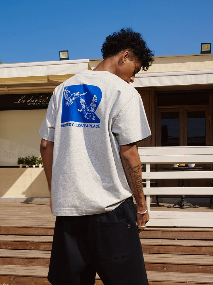 Remedy Peace Dove Print Cool Touch Tee | Face 3 Face