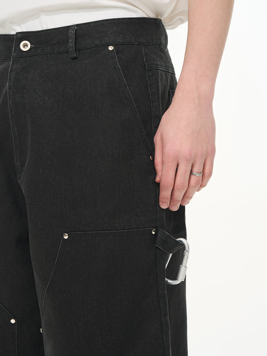 Harsh and Cruel Double Knee Carabiner Shorts | Face 3 Face