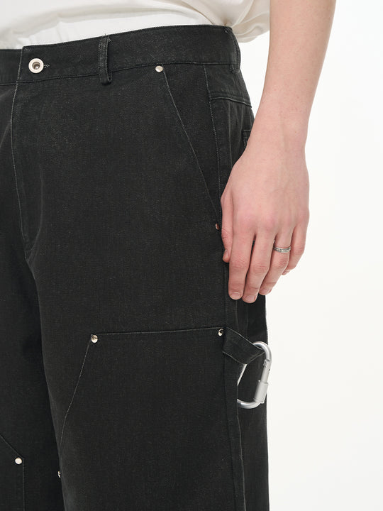 Harsh and Cruel Double Knee Carabiner Shorts | Face 3 Face