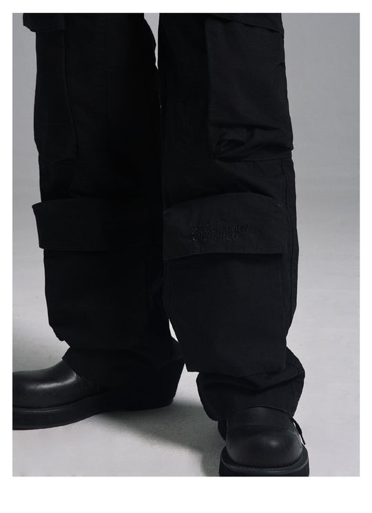 S45 Logo Embroidered Cargo Pants | Face 3 Face