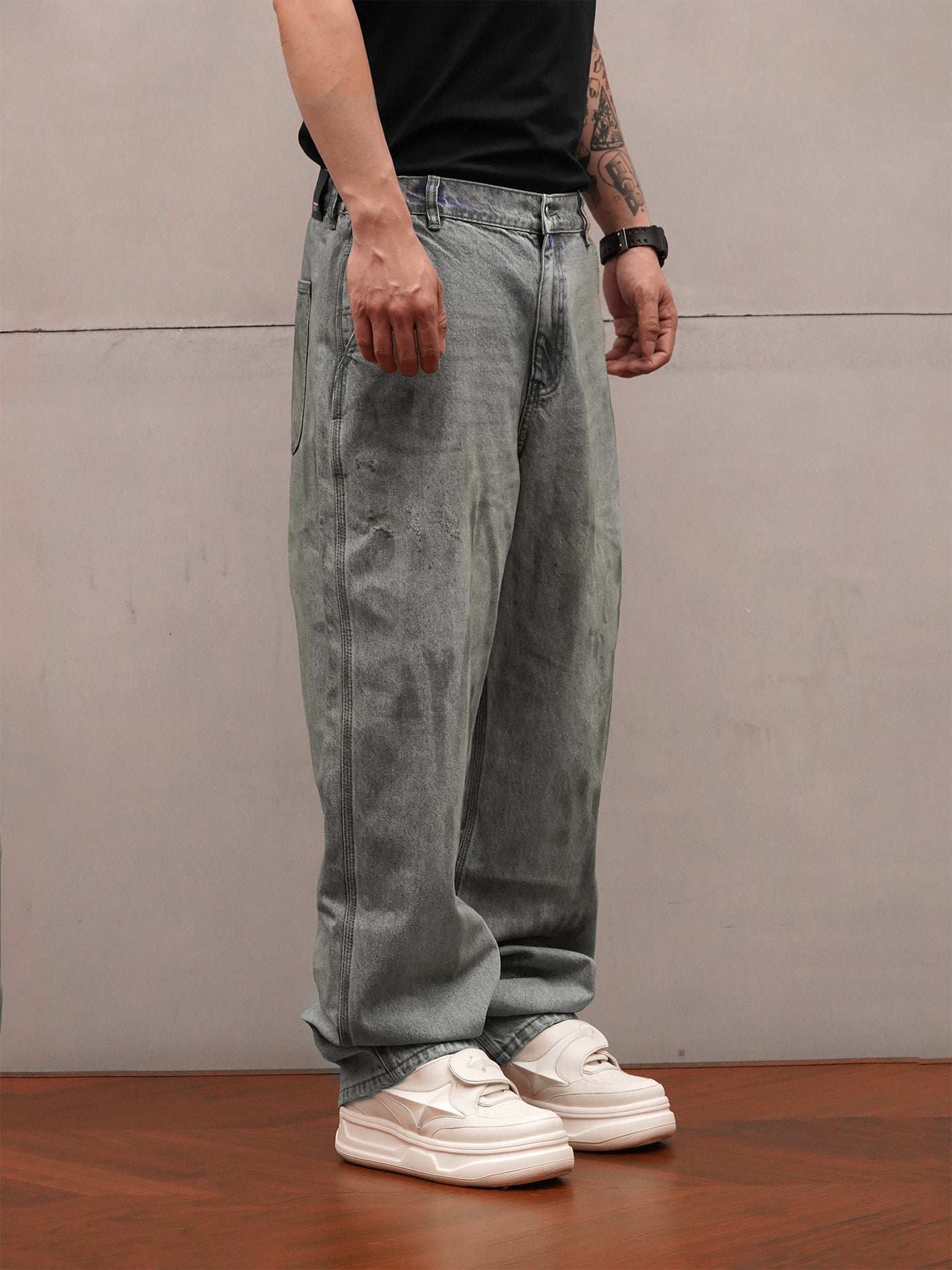 1807 Washed Vintage Jeans | Face 3 Face