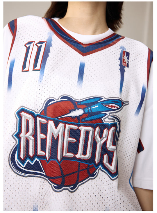 Remedy Rocket Jersey Digital Print Tee | Face 3 Face