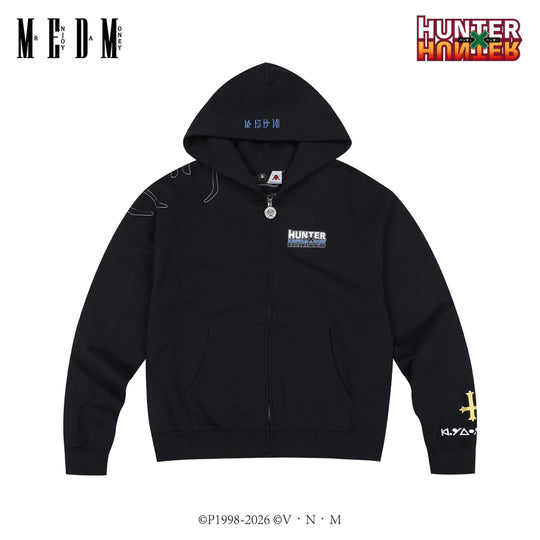 MEDM × HUNTER×HUNTER Phantom Troupe Spider Patch Zip Up Hoodie | Face 3 Face