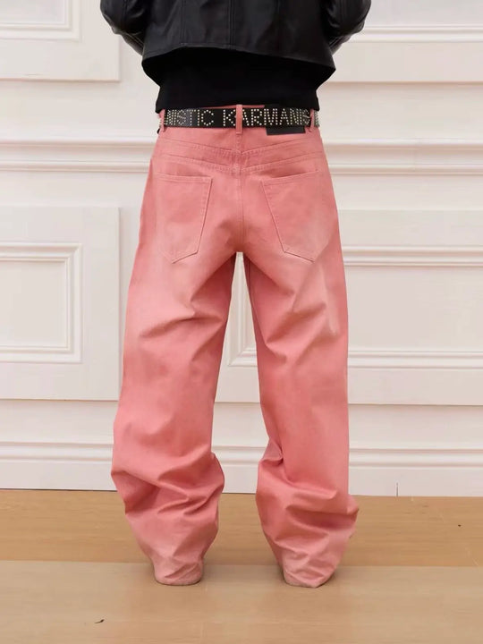 KARMANISTIC Vintage Washed Baggy Jeans | Face 3 Face