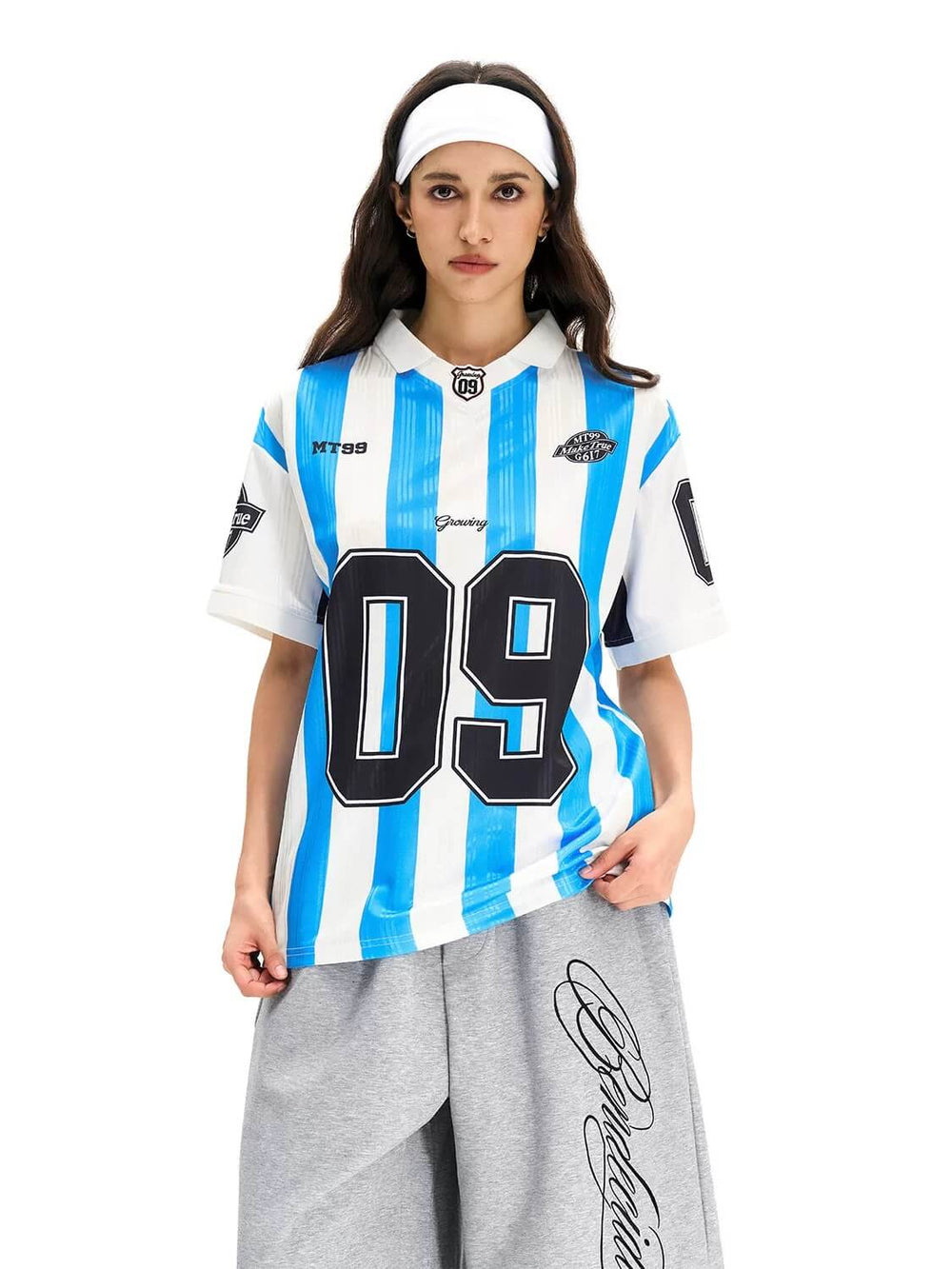F3F Select Contrast Stripe Short Sleeve Polo Soccer Jersey | Face 3 Face