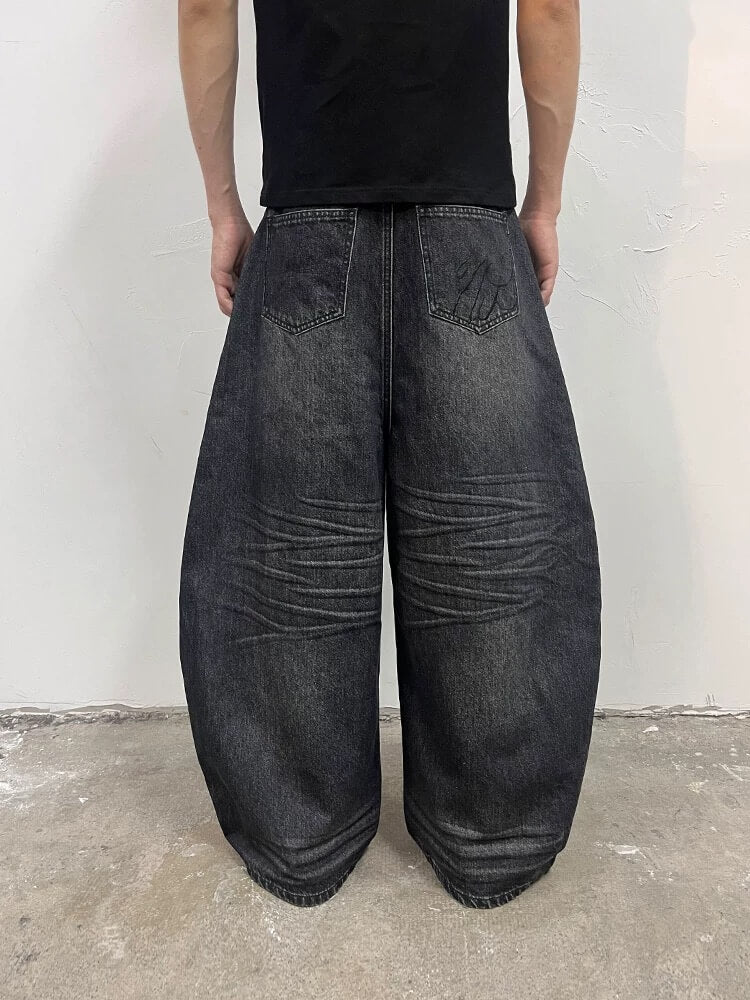 Night Lab Whisker Washed Machete Jeans