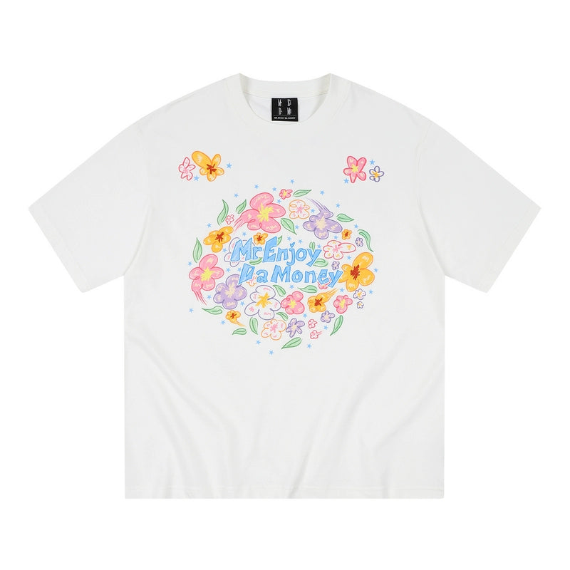 MEDM Graffiti Flower Print Tee | Face 3 Face