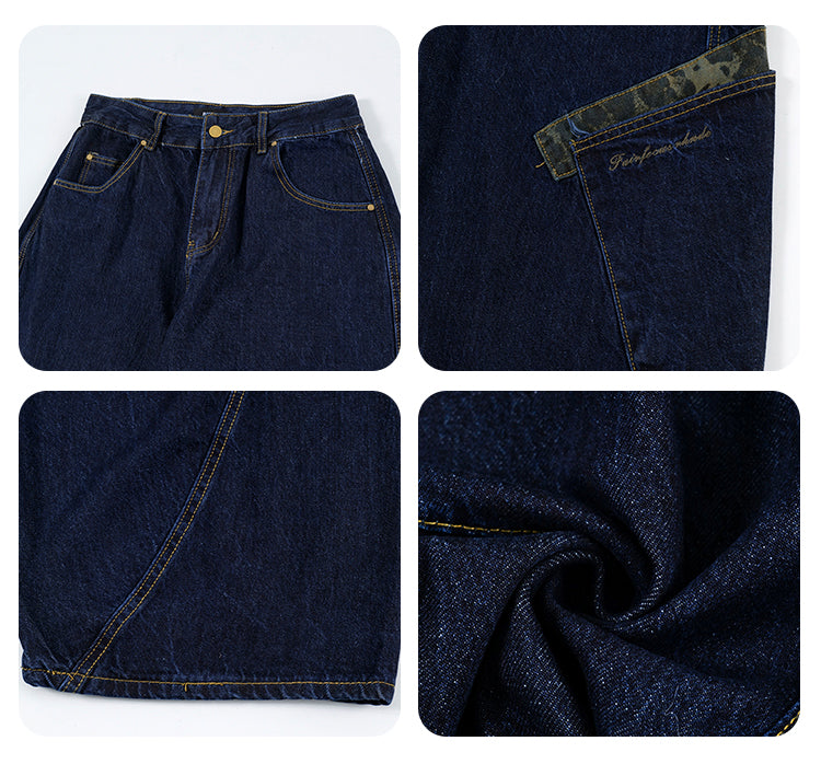 F3F Select Camouflage Pocket Balloon Baggy Jeans | Face 3 Face