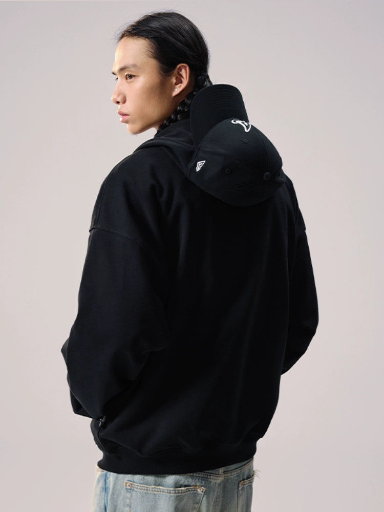 Remedy Baseball Cap Hood Zip Up Hoodie | Face 3 Face