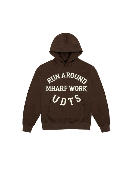 MHARF Printed Patchwork Hoodie | Face 3 Face