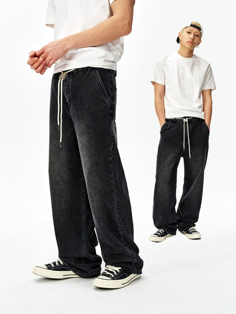 MEDM Washed M Buckle Utility Jeans | Face 3 Face