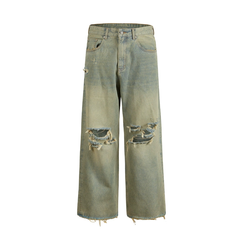 Remedy Washed Ripped Loose Jeans | Face 3 Face