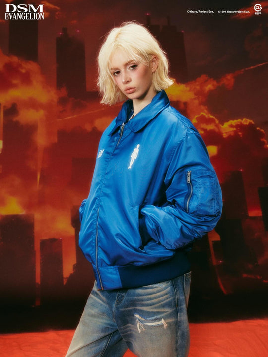 DSM x EVA Detachable Fur Collar MA-1 Jacket | Face 3 Face
