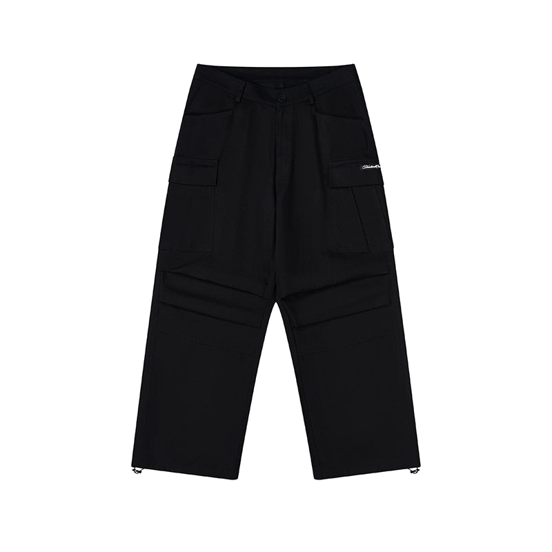 Harsh and Cruel Pleated Paratrooper Work Cargo Pants | Face 3 Face