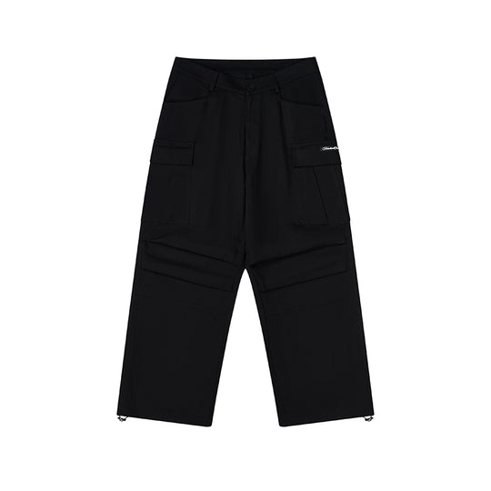 Harsh and Cruel Pleated Paratrooper Work Cargo Pants | Face 3 Face