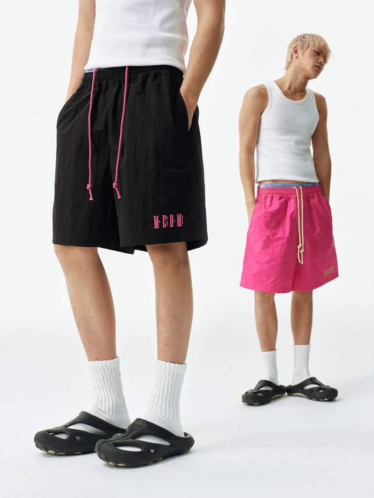 MEDM Quick Dry Embroidered Beach Shorts | Face 3 Face