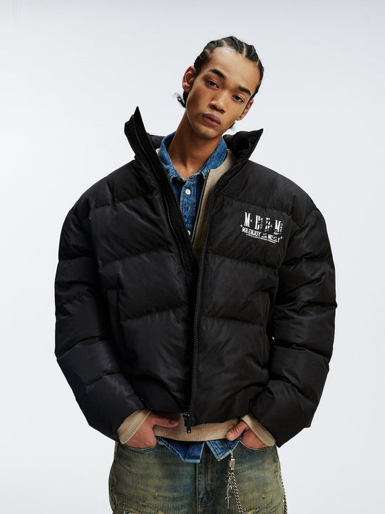 MEDM Honeycomb Pattern Down Jacket | Face 3 Face