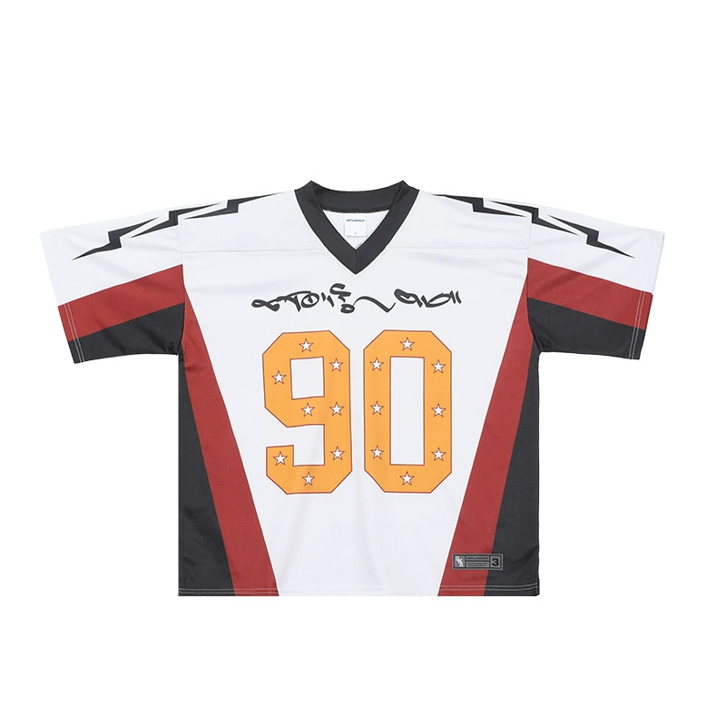 UNTILWERICH Color Block Mesh Hockey Jersey | Face 3 Face
