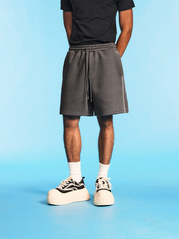 1807 Gothic Logo Embroidered Sweat Shorts | Face 3 Face