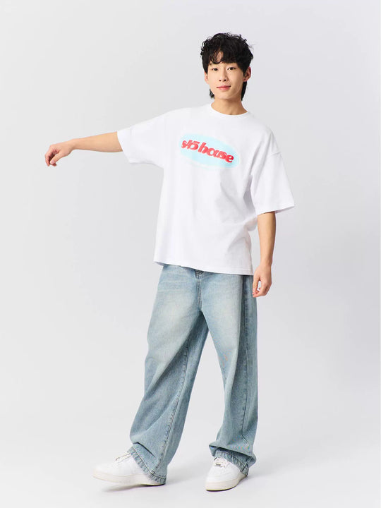 S45 Basic Contrast Logo Tee | Face 3 Face