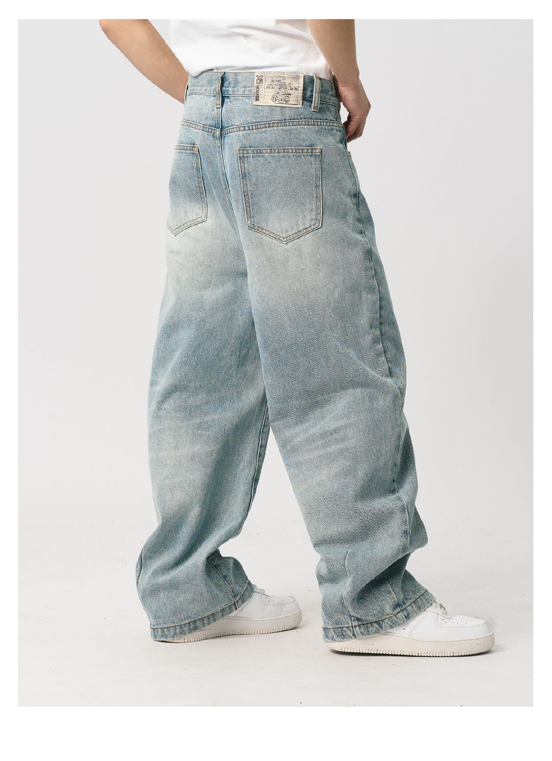 S45 Multicolor Balloon Baggy Jeans | Face 3 Face